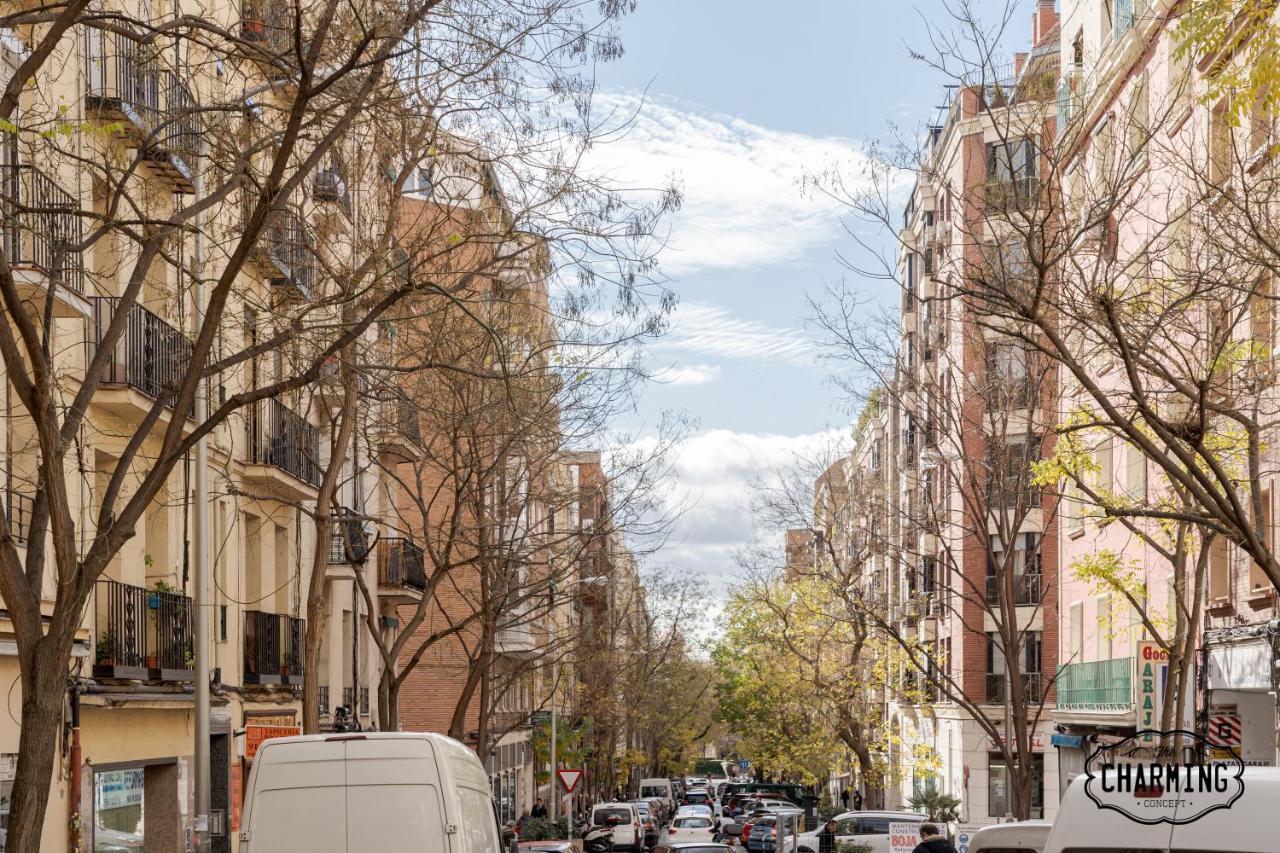 Ferienwohnung Charming Retiro Chic Madrid Exterior foto