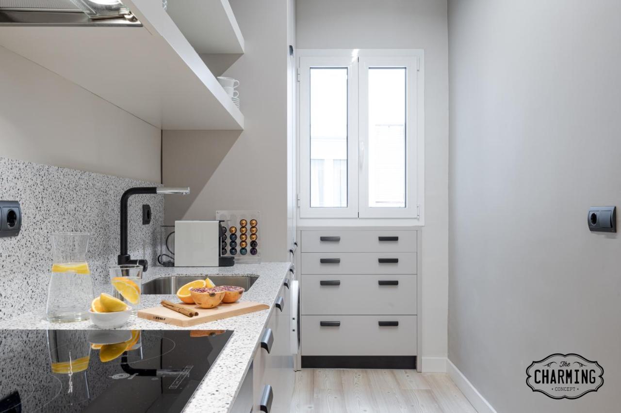 Ferienwohnung Charming Retiro Chic Madrid Exterior foto